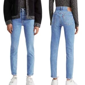 Levis 501 Skinny Jeans Big E Premium Denim